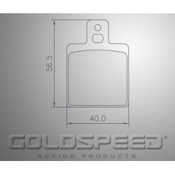 Set remblokken Brembo/Sodi van Goldspeed Racing -509