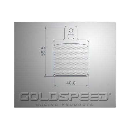 Aseta jarrupalojen Brembo / Sodi Racing mistä Goldspeed -509