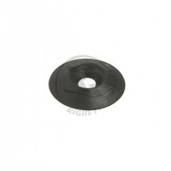 Arruela escareada M6×25mm Nylon preto