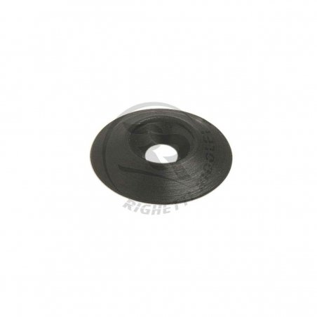 Arruela escareada M6×25mm Nylon preto
