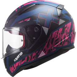LS2 Rapid Xtreet hjelm matt blå-lilla