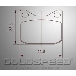 Set di pastiglie da K-Kart racing Goldspeed -556