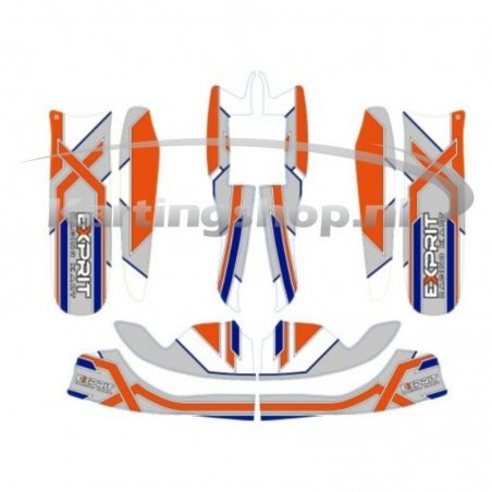 Exprit Aufklebersatz 2021 M8 Mini