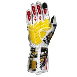 Minus 273 SHAOLIN Sort-White-Rød-Yellow-Asymmetric handske
