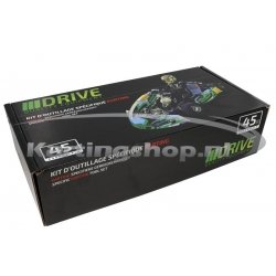 Kit de ferramentas Drive Kart 45 unid.