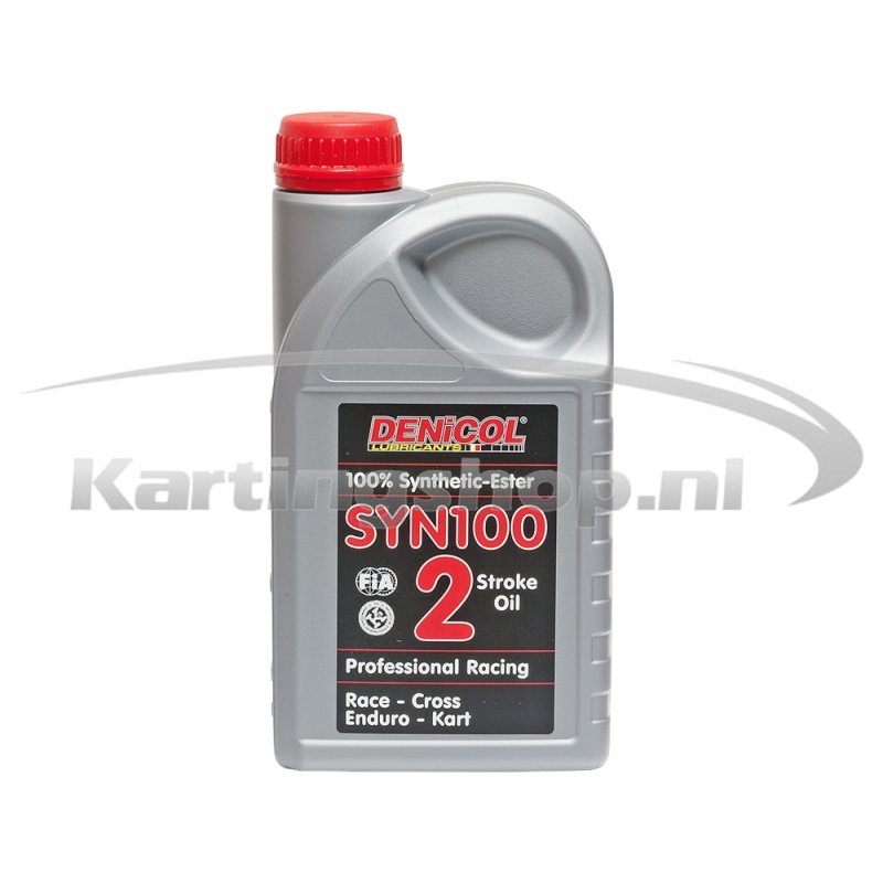 DENICOL SYN100 2-Stroke oil 1ltr for Kart Racing