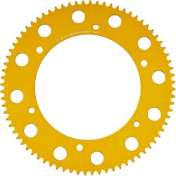 Roue dentée 219 Aluminium Or