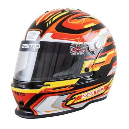 Zamp RZ 42 Children's kart helmet Schwarz-Rot