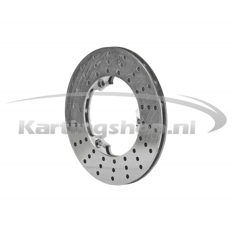 Front brake disc Left ventilated 160×10mm – Kart Racing Performan