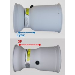 Rear Rim 212 AMV LYNX Magnesium, Low Volume
