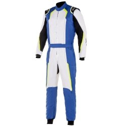 Alpinestars KMX-5 Kart Overall Azul-White-Yellow