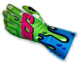 Minus -273 SLIME Mad56 x Green-Cyan-Hot Pink handsker