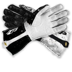 Minus -273 DRIP Black-White-Gold gloves | Kart Racing