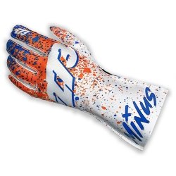 Minus -273 DRIP Oranje-Blauw-Wit-Asymmetric handschoenen