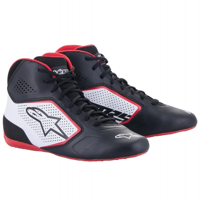 Alpinestars Tech 1-K Start V2 Kartschuhe Schwarz-Weiß-Rot