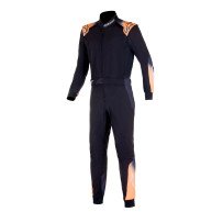 Alpinestars KMX-5 V3 Kart Overall Zwart-White-Fluo Oranje