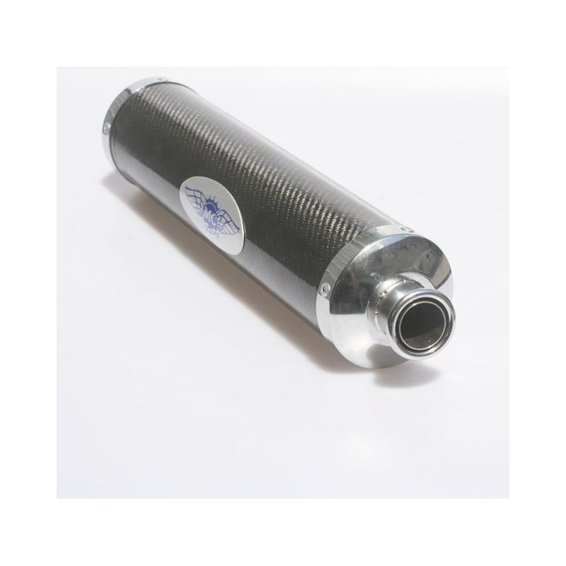MC Carreras Silenciador Negro de Humo KZ10