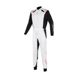 Alpinestars KMX-5 V3 Kart Overall White-Sort-Rød