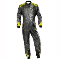 OMP KS-3 ART Kart Overall Sort-Fluo Yellow
