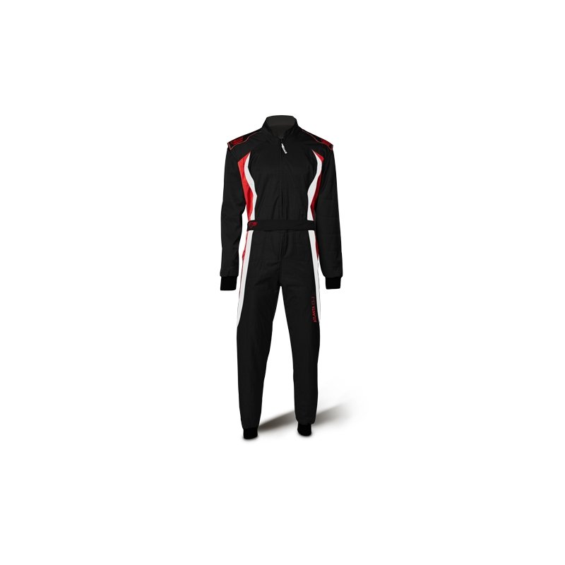 Speed Cordura Atlanta CS-3 Overall Noir-Whit | Karting