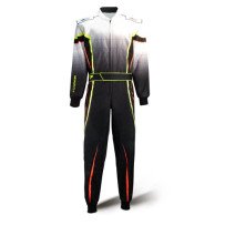 Speed Cordura Nevada CS-4 Overall Musta-White Neon Yellow