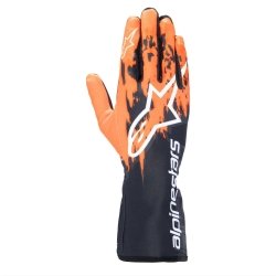 Alpinestars Tech 1-K V3 handsker Sort-Orange-Hvid