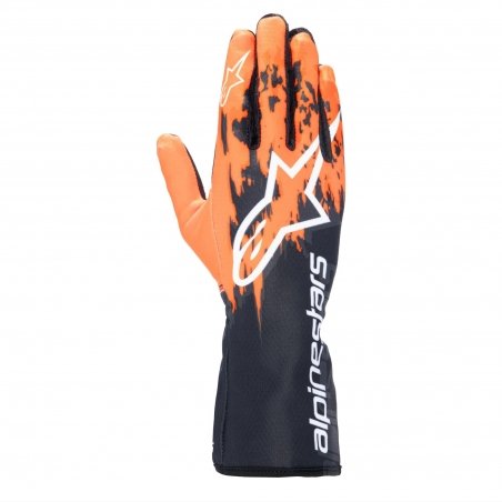 Alpinestars Tech 1-K V3 handschoenen Zwart-Oranje-Wit