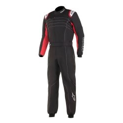 Alpinestars KMX-9 V3 Kart Overall Preto-Vermelho-White