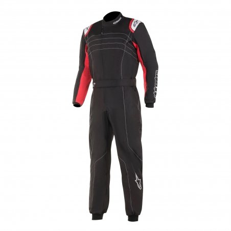 Alpinestars KMX-9 V3 Kart Overall Schwarz-Rot-Weiß
