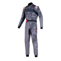 Alpinestars KMX-9 V3 Graphic 5 Kart Overall Navy Gray-Zwar