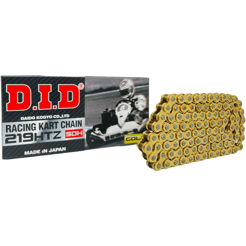 DID 219 kæde gold/gold HTZ SDH