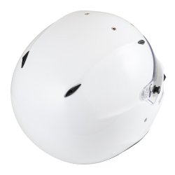 Casco Zamp ZR-72 bianco per sport motoristici