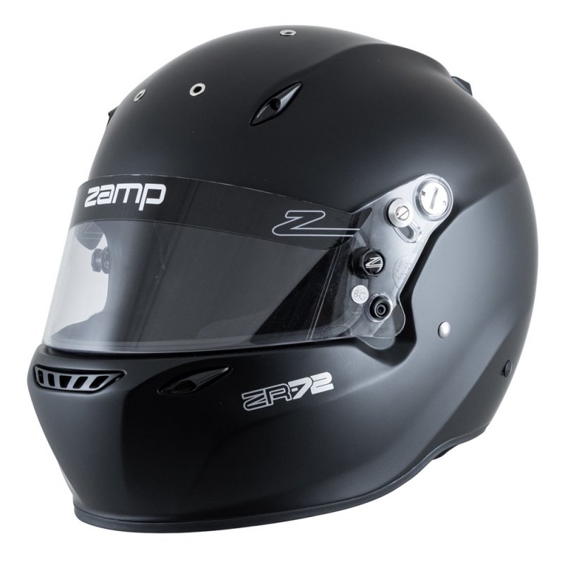 Zamp ZR-72 Matte Schwarz Motorsport Helmet