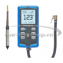 Hiprema 4X tire pressure gauge + tire temperature puncture sensor