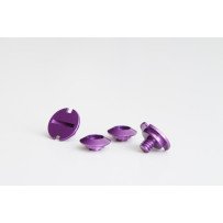 Zamp visor mounting set Purple