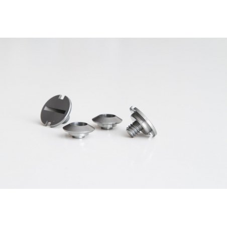 Zamp visor mounting kit Gun Metal – Kart Racing Performance