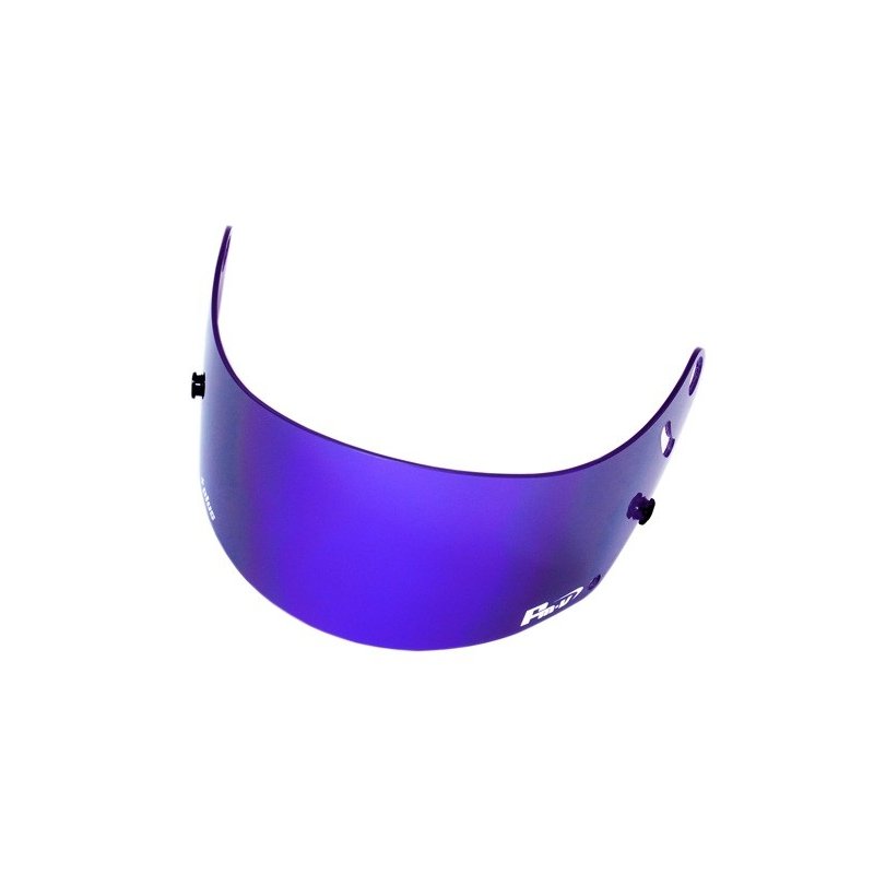 FMV Paars/Blauw spiegelvizier GP-6, Arai GP-6S & Arai SK-6