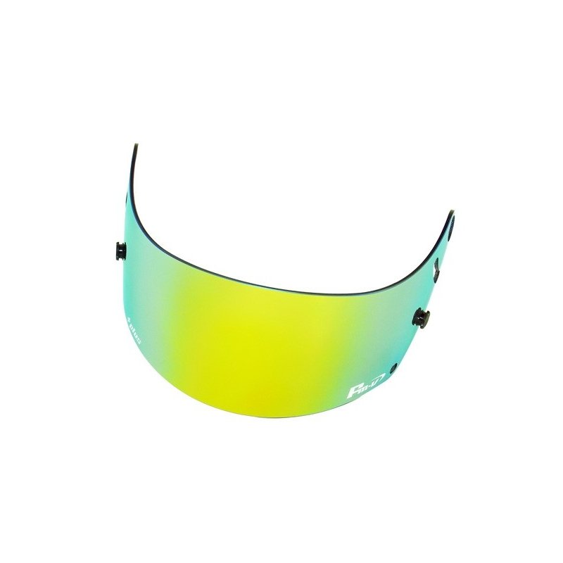 FMV Red viseira espelhada GP-6, Arai GP-6S & Arai SK-6