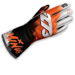 Minus 273 Supersonic Oranje-Zwart-Wit handschoenen