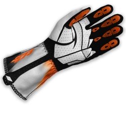 Minus 273 Supersonic Oranje-Zwart-Wit handschoenen