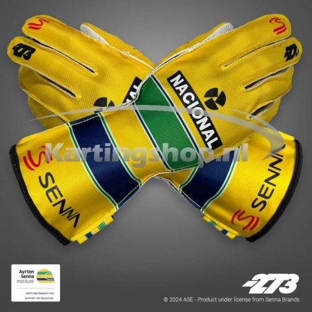 Minus 273 AYRTON SENNA käsineet Yellow