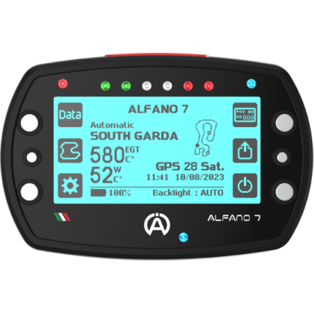 Cronometro GPS Alfano 7 1T per kart