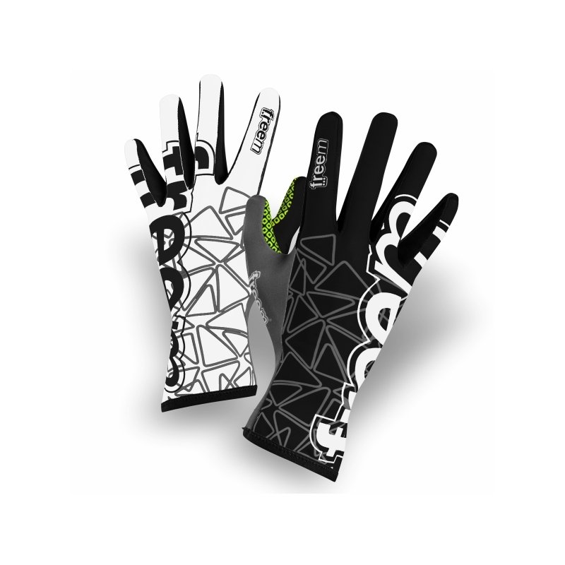 Freem K-SLIGHT22 luvas Preto-White
