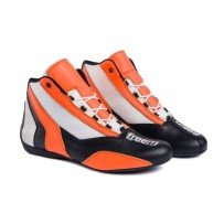 Freem SK22 Shoes Black-Orange-White | Kart Racing