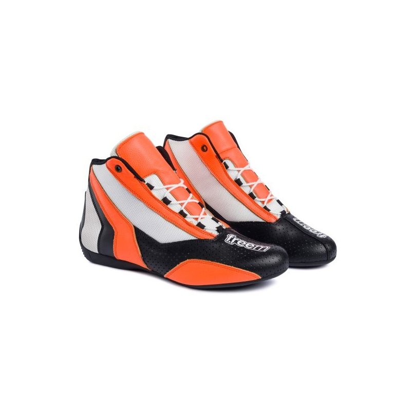 Zapatillas Freem SK22 Negro-Naranja-Blanco