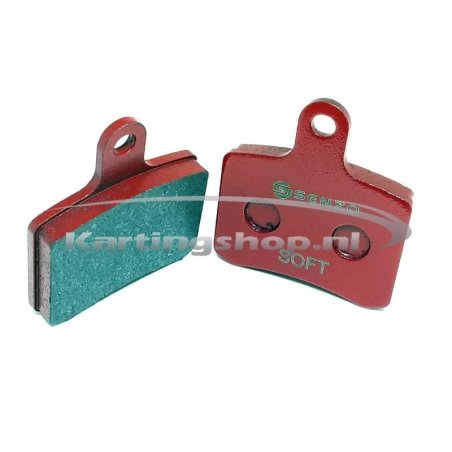 Conjunto Senzo Pastilhas de travão BSD-OTK type Soft