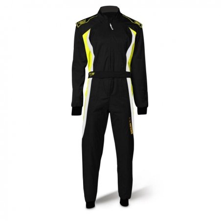 Speed Barcelona RS-3 Macacão Preto-Branco-Amarelo