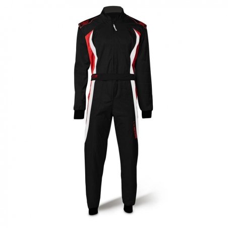 Speed Barcelona RS-3 Overall Sort-White-Rød
