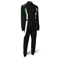 Speed Cordura Atlanta CS-3 Overall Zwart-Wit-Groen