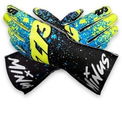 Minus -273 Guantes DRIP V2 Negro Amarillo Fluo Cian